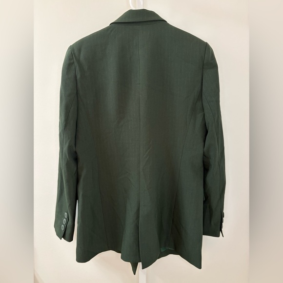 The Korner Forest Green Tailored Blazer Jacket Women’s Size S NWT - Picture 2 of 9
